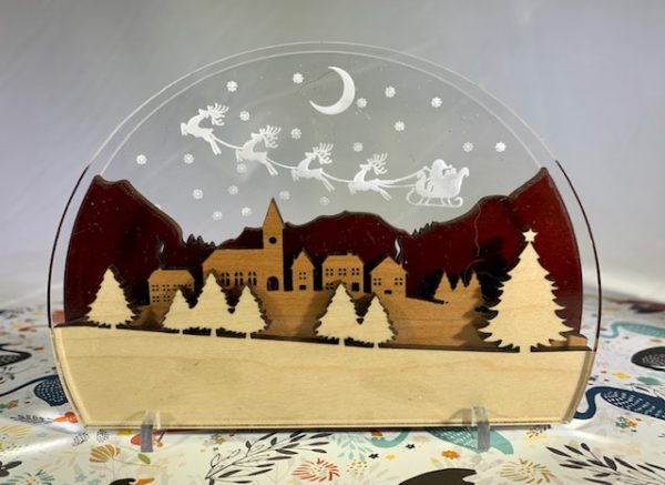 snow globe holiday hostess gift