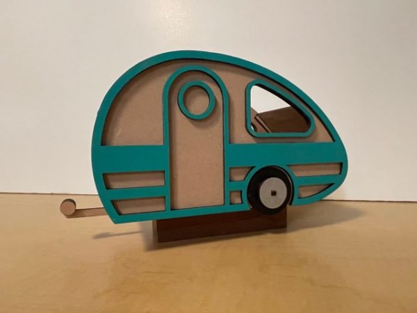 Retro Camper-Trailer Desktop Organizer Kit - Image 3