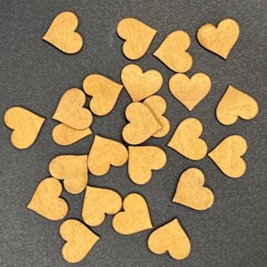 Yellowheart Hearts