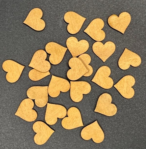 Yellowheart Hearts